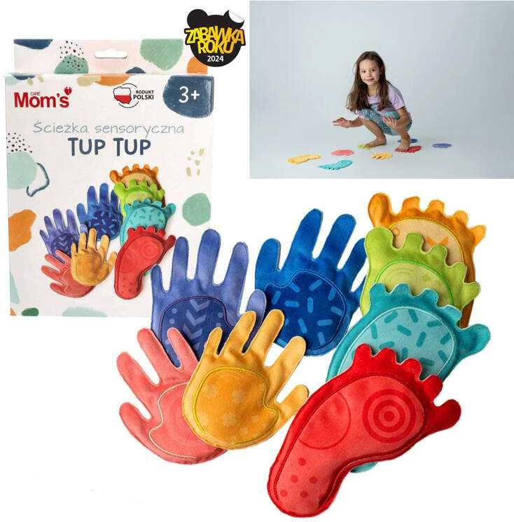 Balance Mom's Care Tup Tup sensorinis kelias, skirtas pusiausvyros treniruotėms ZA5393