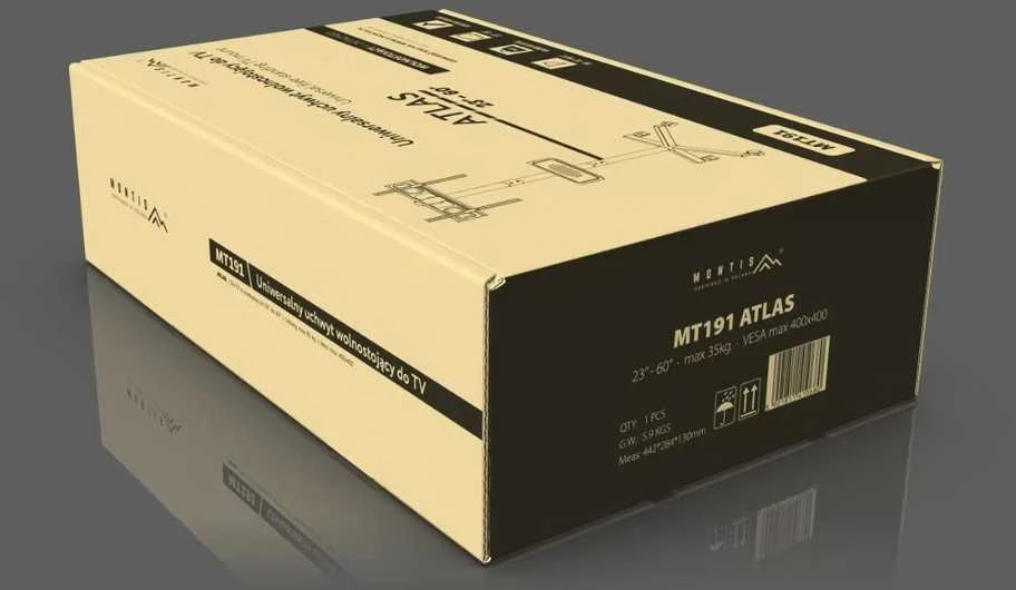 Mobilus televizoriaus laikiklis „Montis MT191 ATLAS“ 152,4 cm (60")