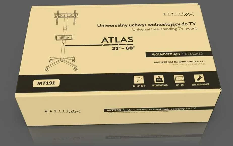 Mobilus televizoriaus laikiklis „Montis MT191 ATLAS“ 152,4 cm (60")