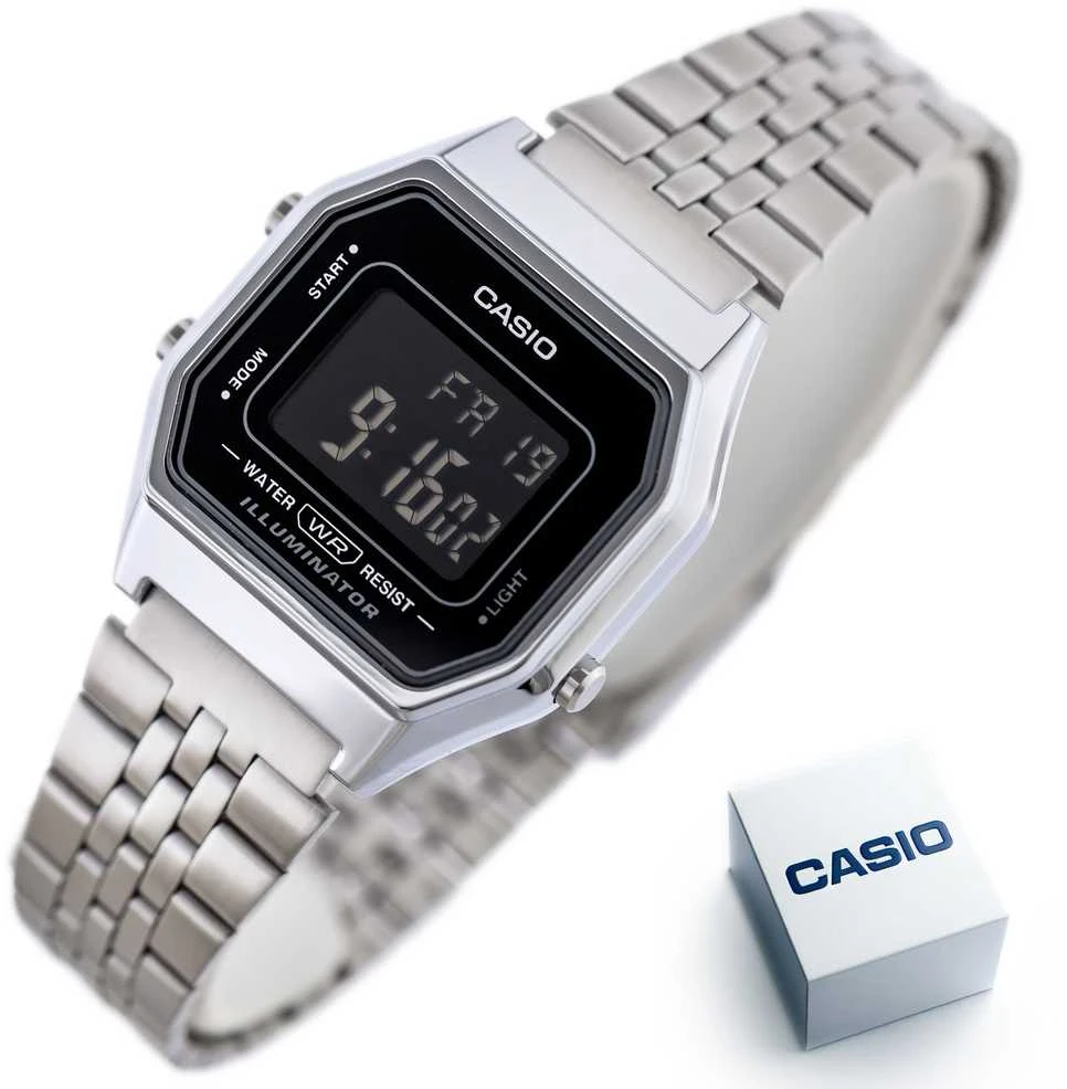 Laikrodis DAMSKI CASIO LA680WA-1B (zd631c)