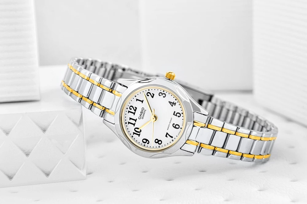 Moteriškas laikrodis CASIO LTP-1275SG-7B (zd580f) + BOX