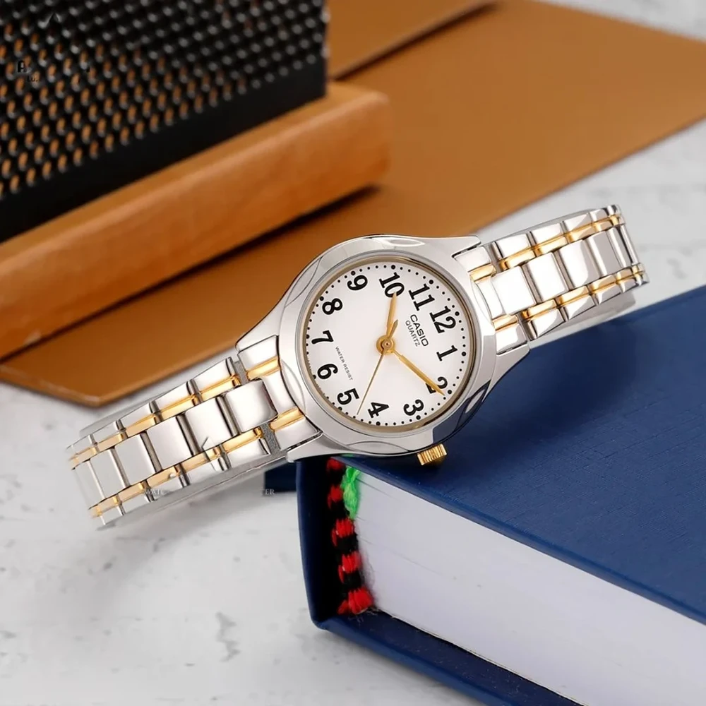 Moteriškas laikrodis CASIO LTP-1275SG-7B (zd580f) + BOX
