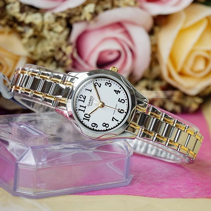 Moteriškas laikrodis CASIO LTP-1275SG-7B (zd580f) + BOX