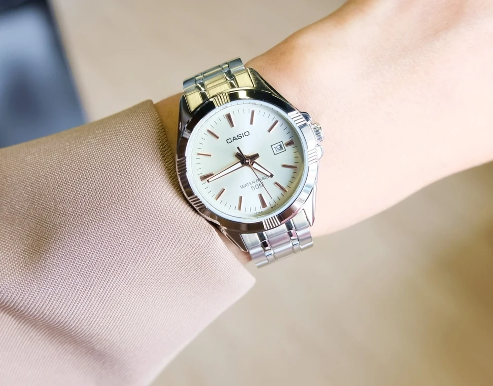 Moteriškas laikrodis CASIO LTP-1308D-9AVEF (zd605f) + BOX