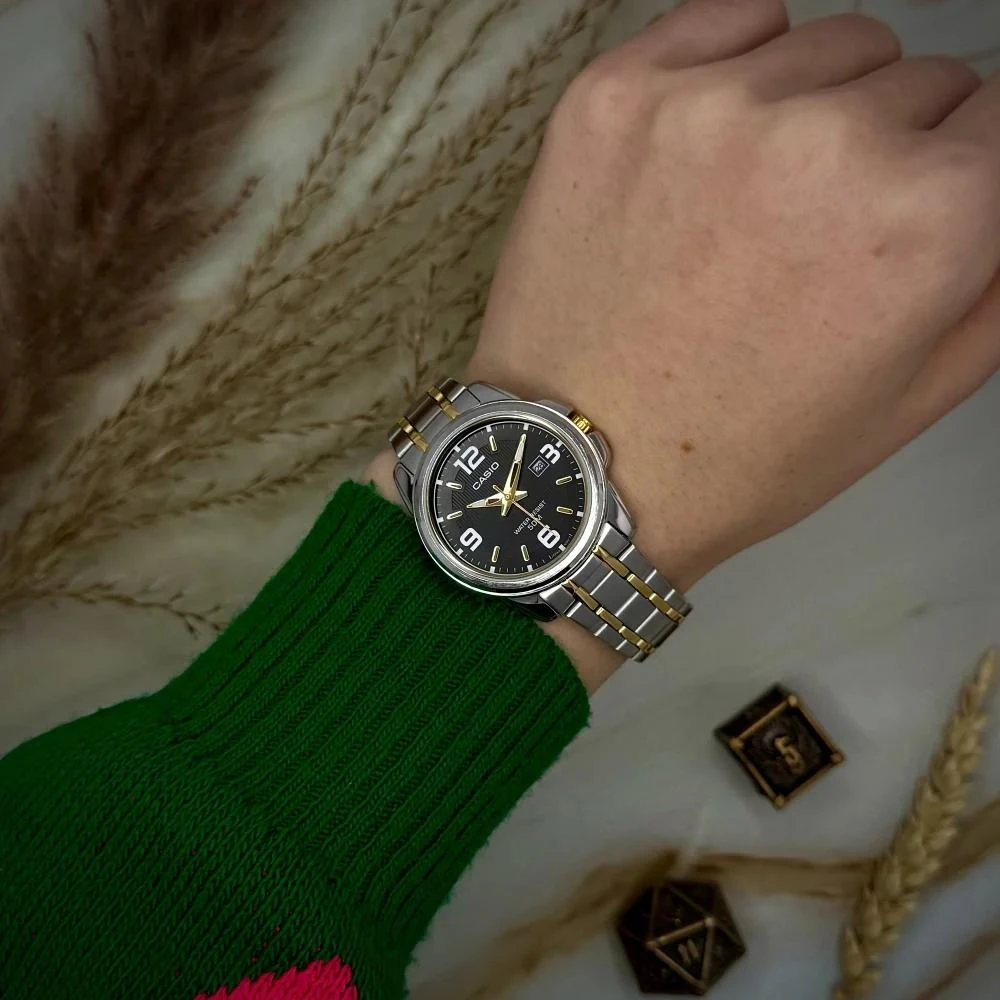Moteriškas laikrodis CASIO LTP-1314SG-1A (zd574d) + BOX