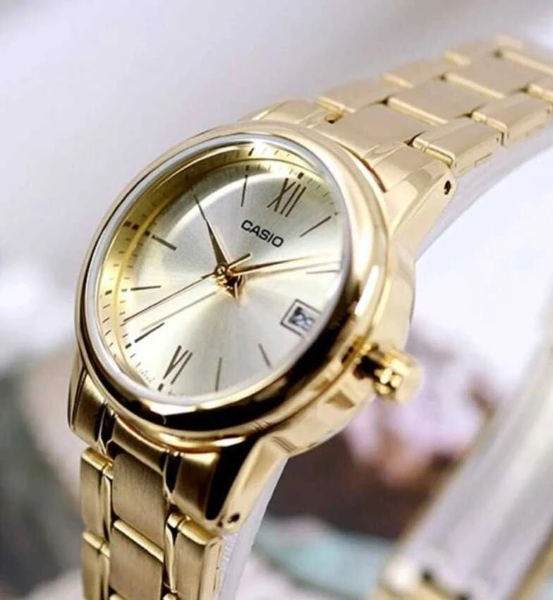 Moteriškas laikrodis CASIO LTP-V002G-9B3 + BOX