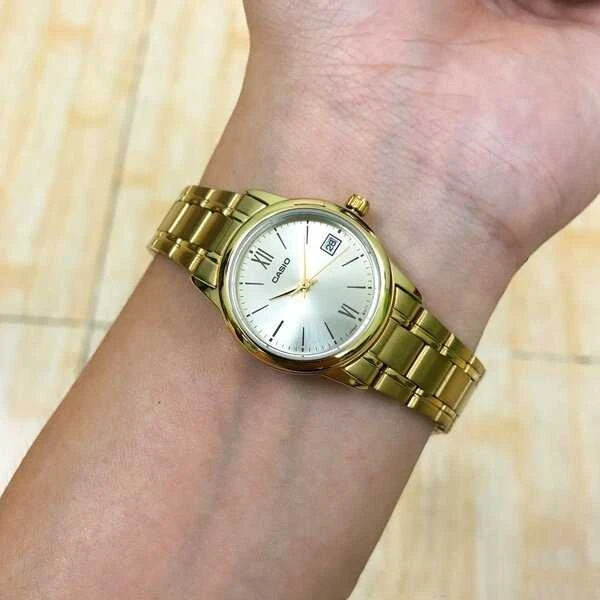 Moteriškas laikrodis CASIO LTP-V002G-9B3 + BOX