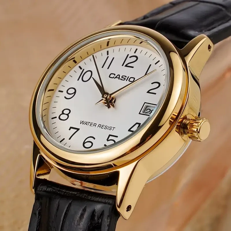 Moteriškas laikrodis CASIO LTP-V002GL 7B2 (zd584a) + DĖŽĖ