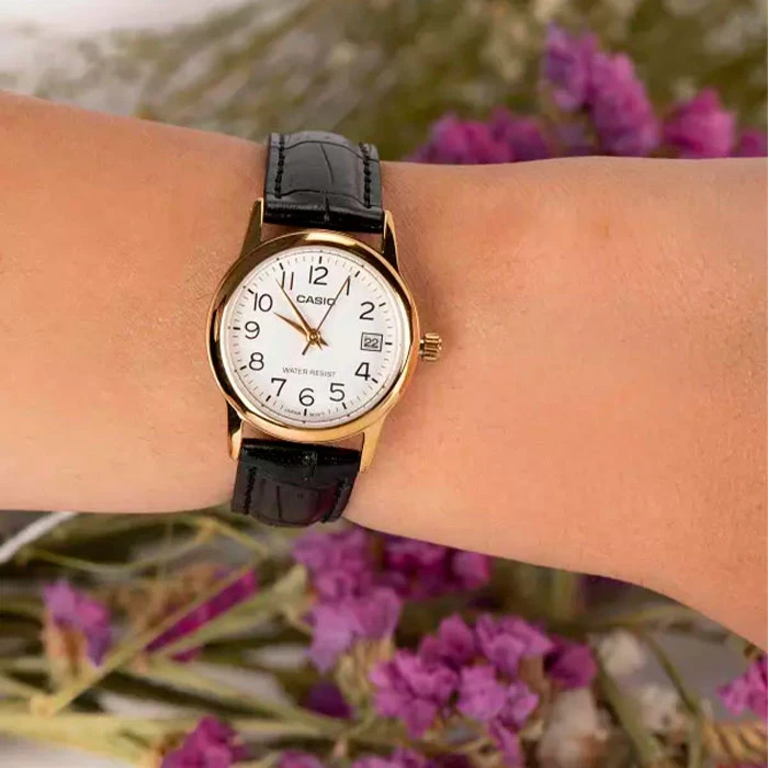 Moteriškas laikrodis CASIO LTP-V002GL 7B2 (zd584a) + DĖŽĖ