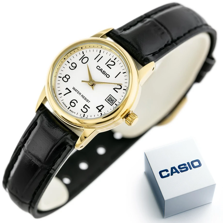 Moteriškas laikrodis CASIO LTP-V002GL 7B2 (zd584a) + DĖŽĖ