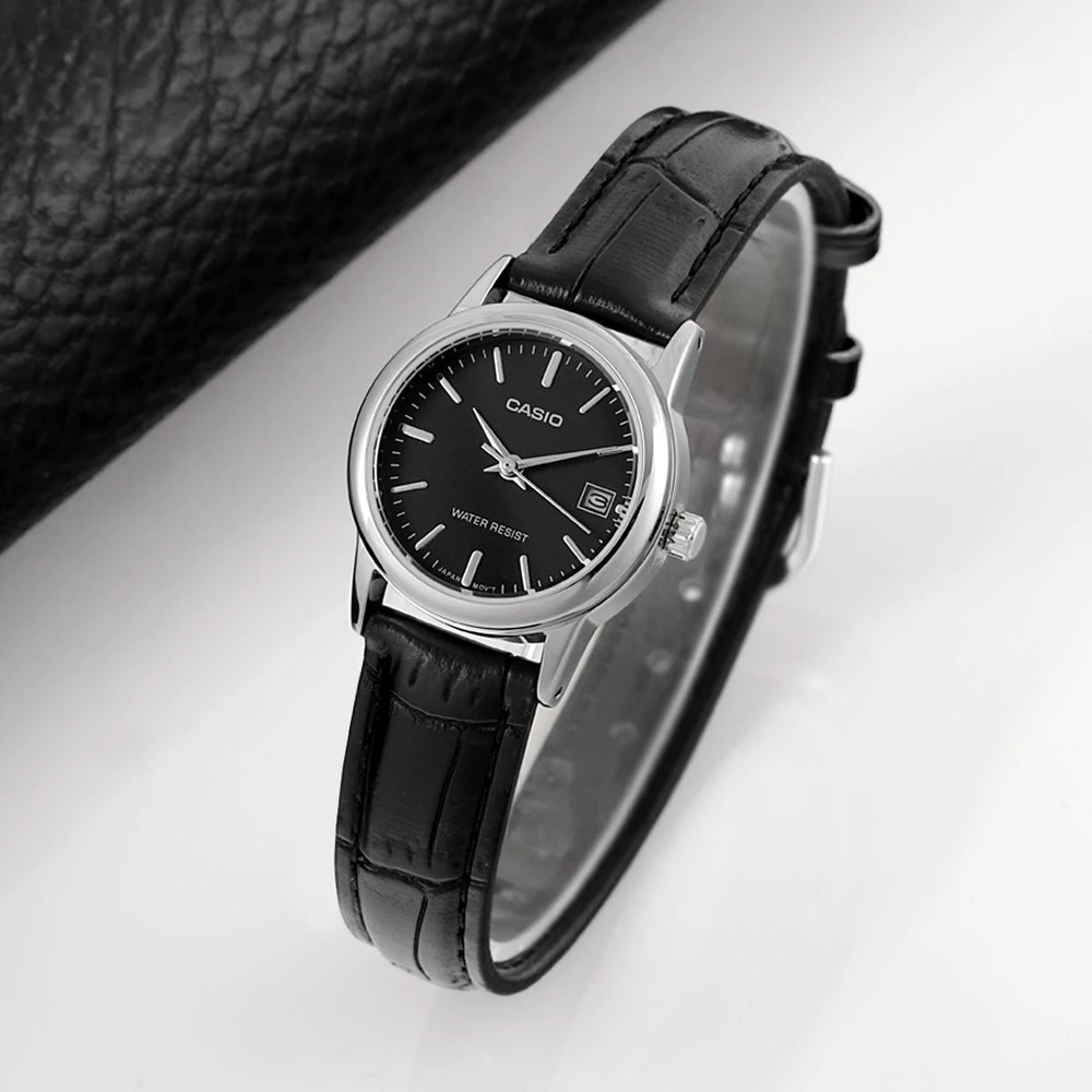 Laikrodis moterims CASIO LTP-V002L 1AUDF (zd584c) + dėžutė