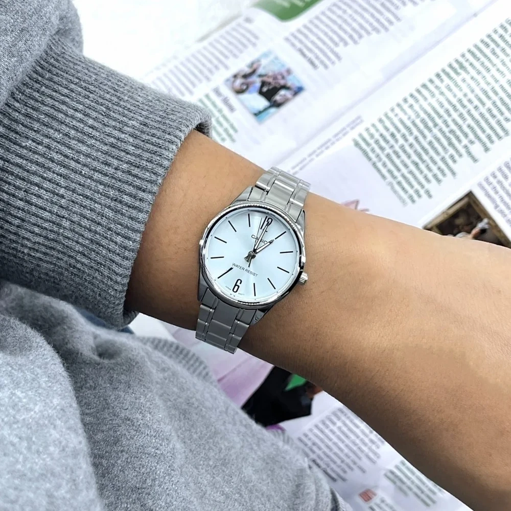 Moteriškas laikrodis CASIO LTP-V005D-2B (zd586n) + BOX