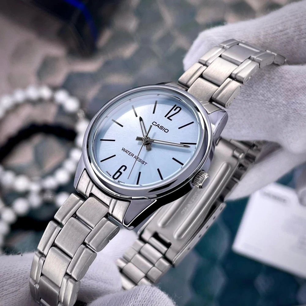 Moteriškas laikrodis CASIO LTP-V005D-2B (zd586n) + BOX