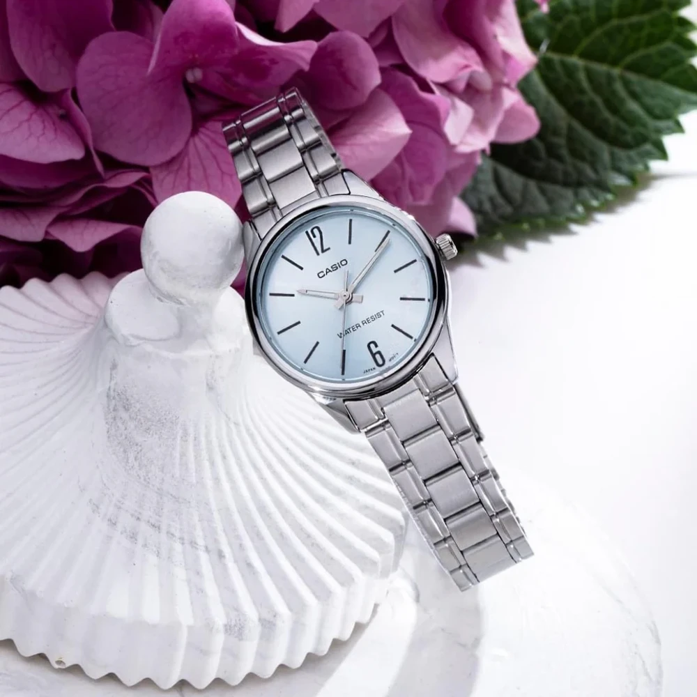 Moteriškas laikrodis CASIO LTP-V005D-2B (zd586n) + BOX