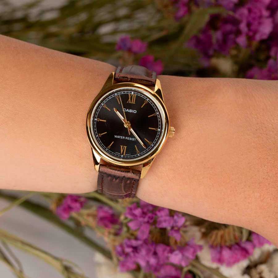Moteriškas laikrodis CASIO LTP-V005GL-1B2 (zd582l) + BOX