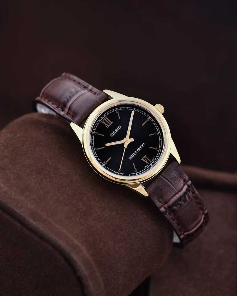 Moteriškas laikrodis CASIO LTP-V005GL-1B2 (zd582l) + BOX