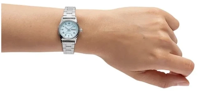 Moteriškas laikrodis CASIO LTP-V006D-2B (zd587j) + DĖŽĖ