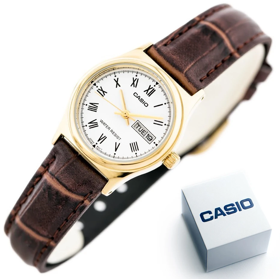 Moteriškas laikrodis CASIO LTP-V006GL-7B (zd576a) + DĖŽĖ