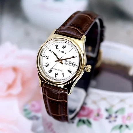 Moteriškas laikrodis CASIO LTP-V006GL-7B (zd576a) + DĖŽĖ