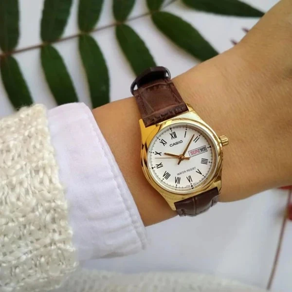 Moteriškas laikrodis CASIO LTP-V006GL-7B (zd576a) + DĖŽĖ