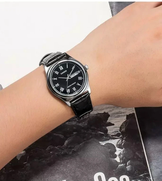 Moteriškas laikrodis CASIO LTP-V006L-1B (zd576g) + BOX