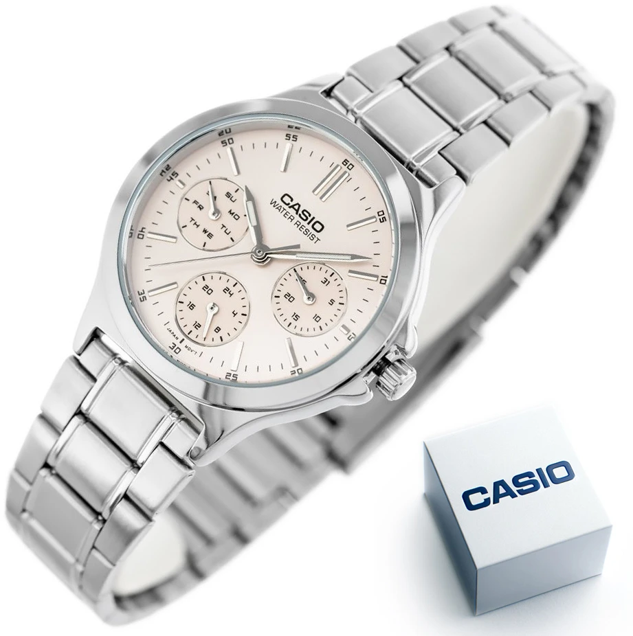 Moteriškas laikrodis CASIO LTP-V300D-4A (zd566d) + BOX