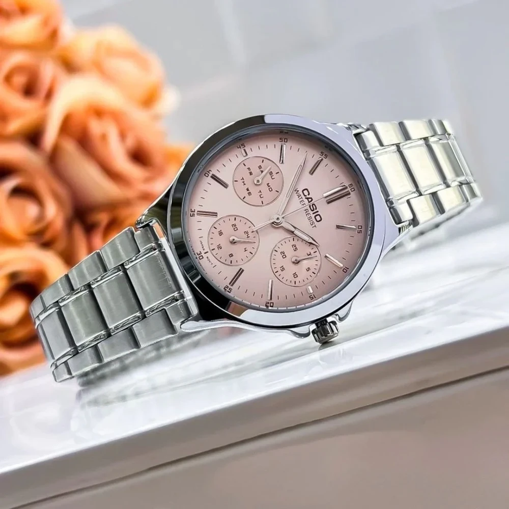 Moteriškas laikrodis CASIO LTP-V300D-4A (zd566d) + BOX