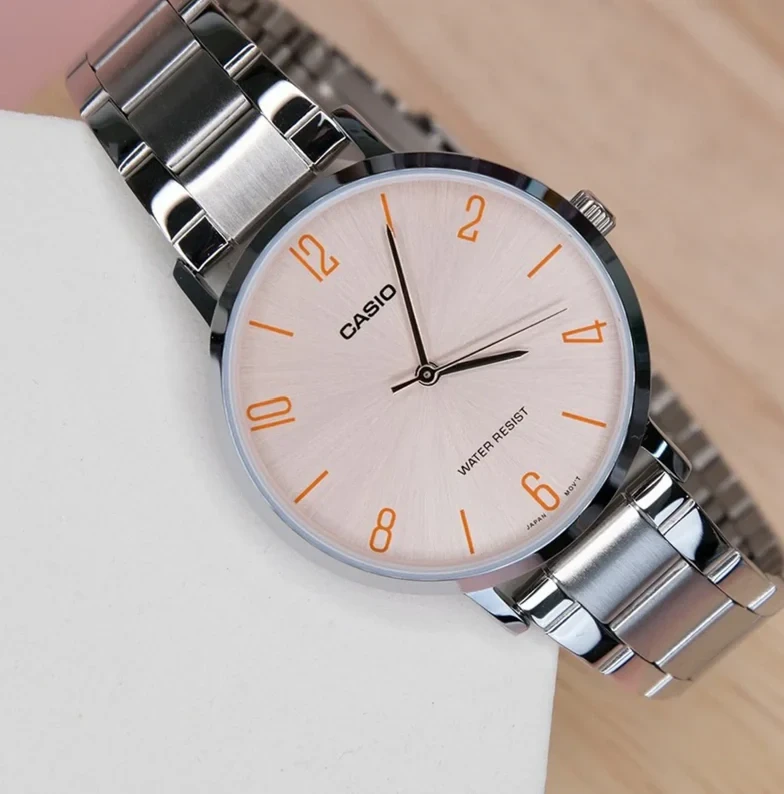 Dajar Moteriškas laikrodis CASIO LTP-VT01D-4B + BOX (zd613m)