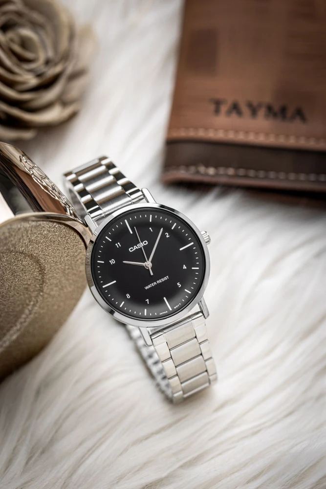 Moteriškas laikrodis CASIO LTP-VT03D-1B (zd661a) + BOX