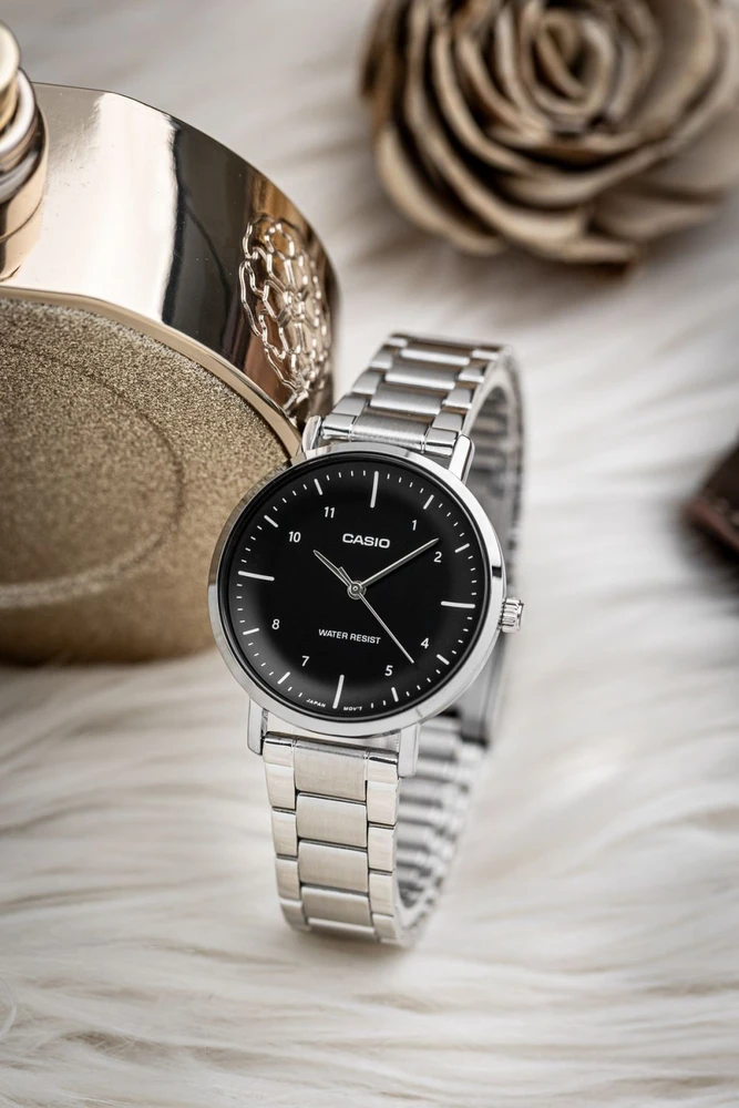 Moteriškas laikrodis CASIO LTP-VT03D-1B (zd661a) + BOX