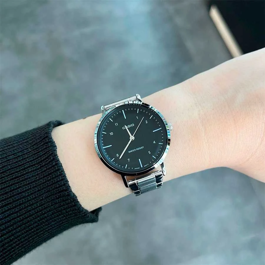 Moteriškas laikrodis CASIO LTP-VT03D-1B (zd661a) + BOX