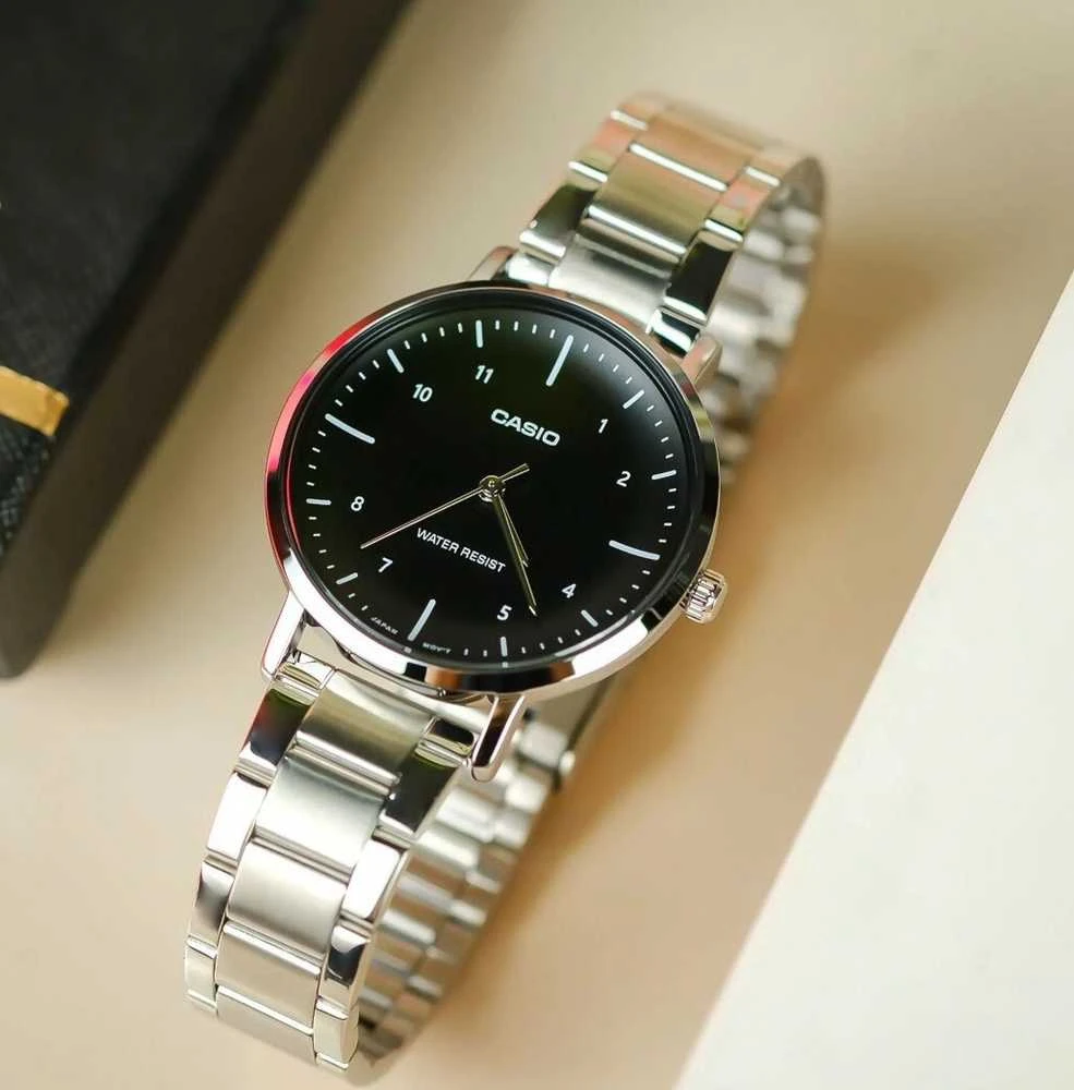Moteriškas laikrodis CASIO LTP-VT03D-1B (zd661a) + BOX