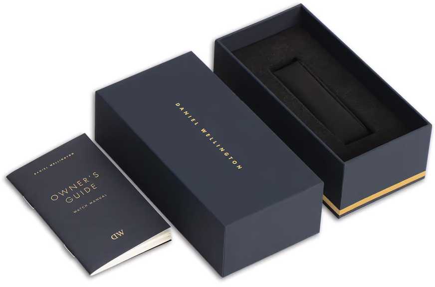 Moteriškas laikrodis DANIEL WELLINGTON 24mm Bound 3-Link DW00100703 + BOX