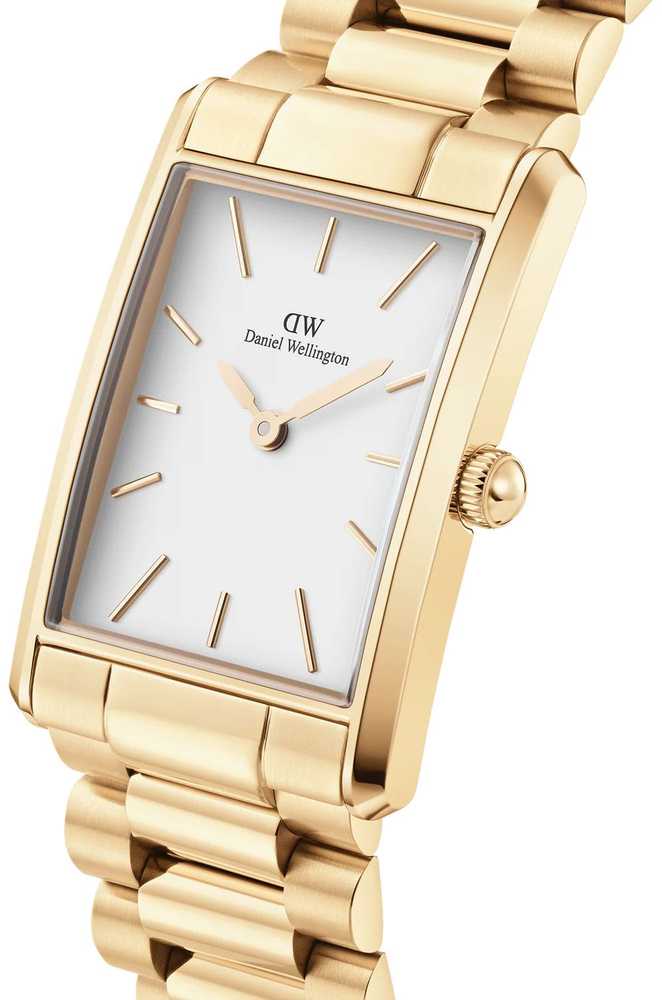 Moteriškas laikrodis DANIEL WELLINGTON 24mm Bound 3-Link DW00100703 + BOX