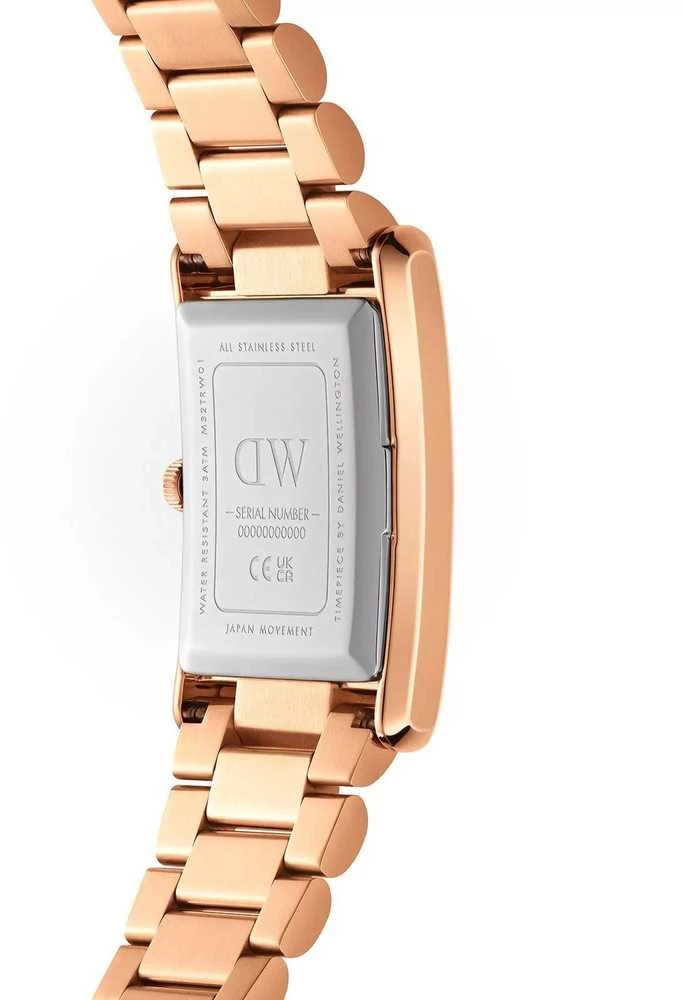 Moteriškas laikrodis DANIEL WELLINGTON Bound 3-Link DW00100699 + BOX