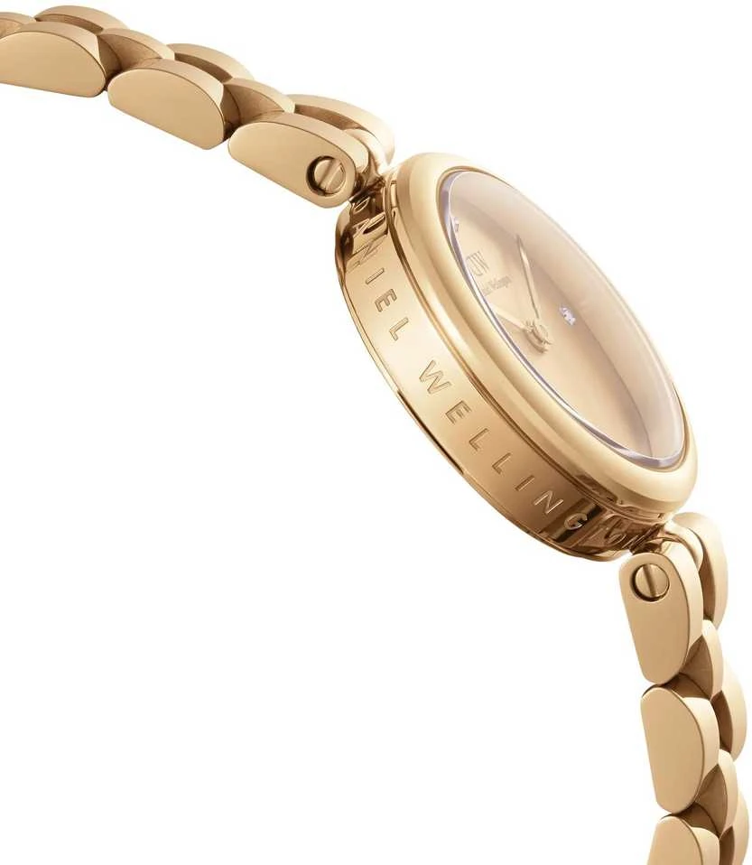 Moteriškas laikrodis DANIEL WELLINGTON Elan Lumine Gold 22mm DW00100718 + BOX (zw522b)