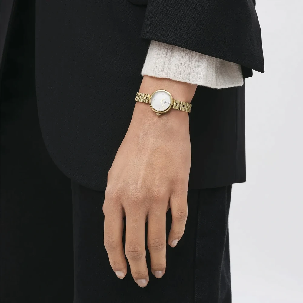 Moteriškas laikrodis DANIEL WELLINGTON Elan Lumine Gold 22mm DW00100715 + BOX (zw522e)