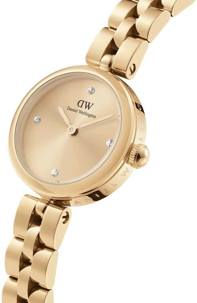 Moteriškas laikrodis DANIEL WELLINGTON Elan Lumine Gold 22mm DW00100718 + BOX (zw522b)