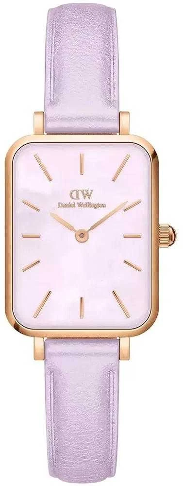 Moteriškas laikrodis DANIEL WELLINGTON Quadro Lavender Mop 20mm DW00100637 + BOX (zw521b)