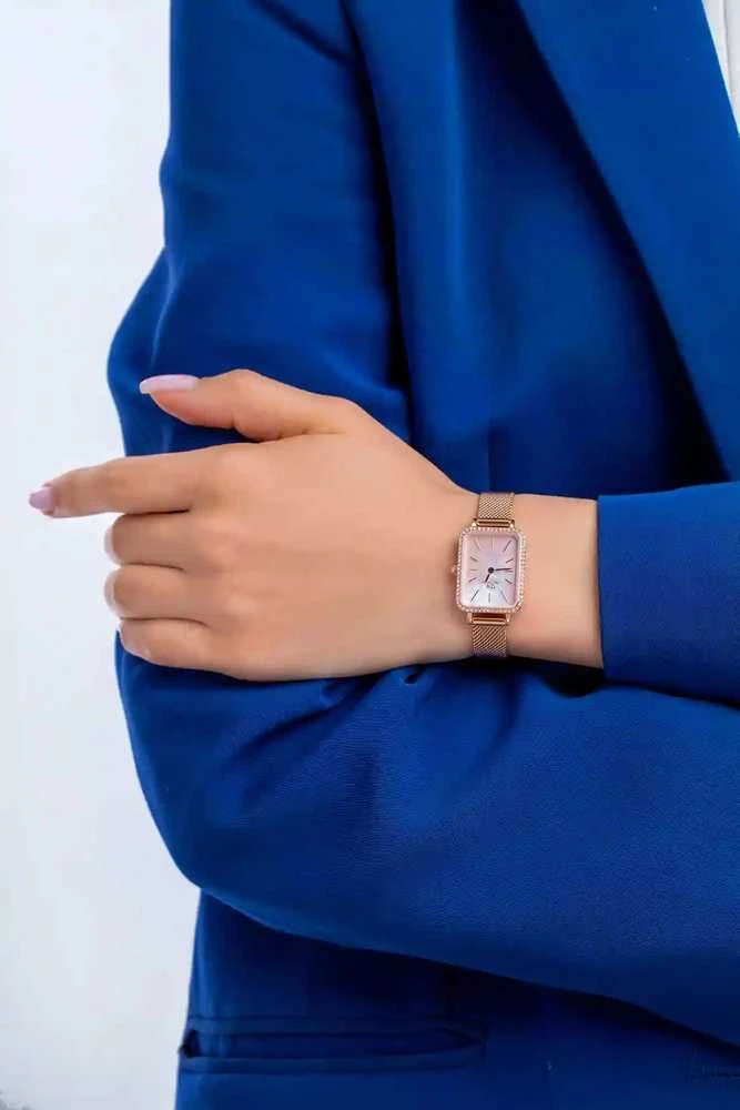 Moteriškas laikrodis DANIEL WELLINGTON Quadro Lumine Bezel Melrose Rožinė DW00100669 + BOX (zw519j)