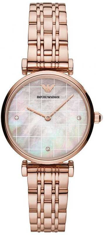 Moteriškas laikrodis EMPORIO ARMANI AR11385 - GIANNI T-BAR (zi527a)