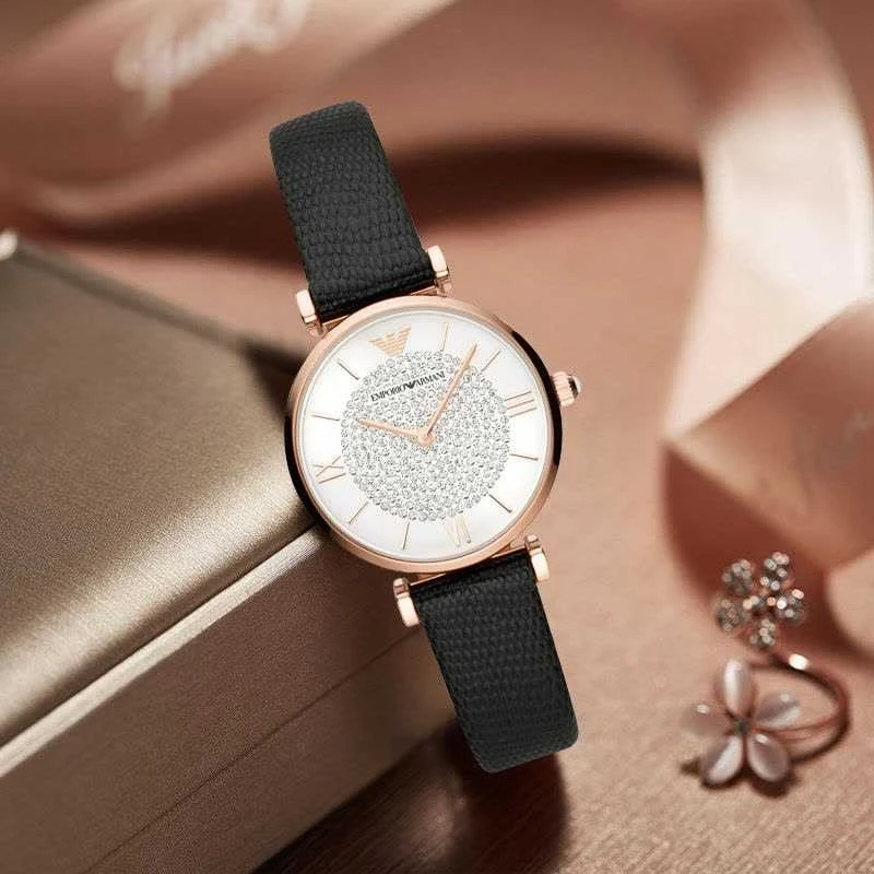 Moteriškas laikrodis EMPORIO ARMANI AR11387 - GIANNI T-BAR (zi549a)