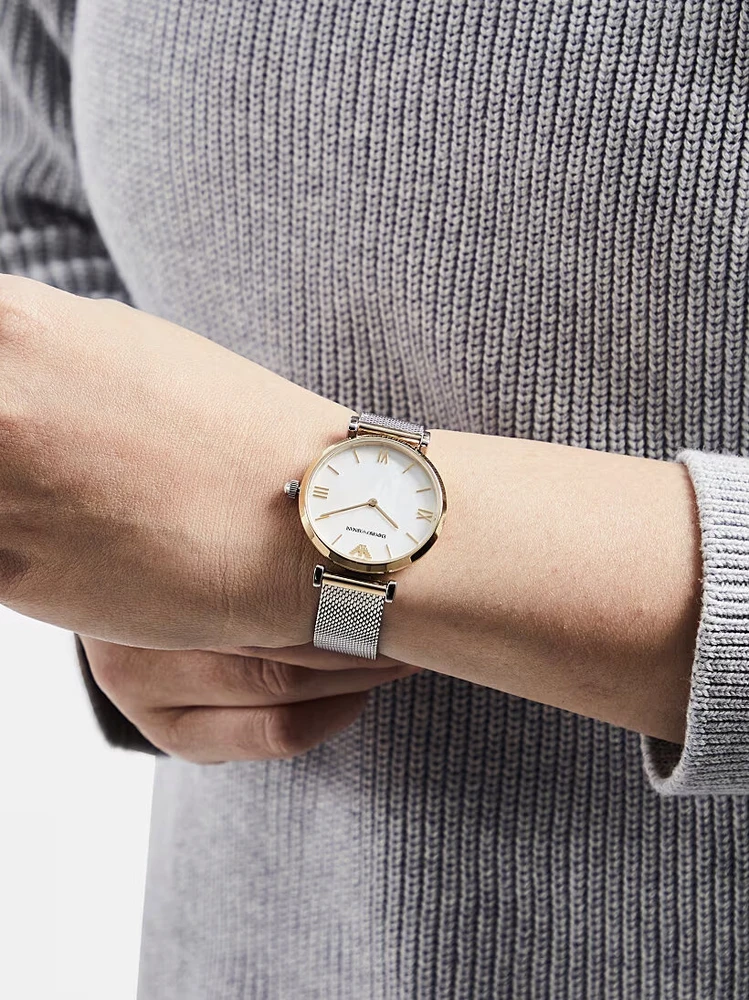 Moteriškas laikrodis EMPORIO ARMANI AR2068 + BOX