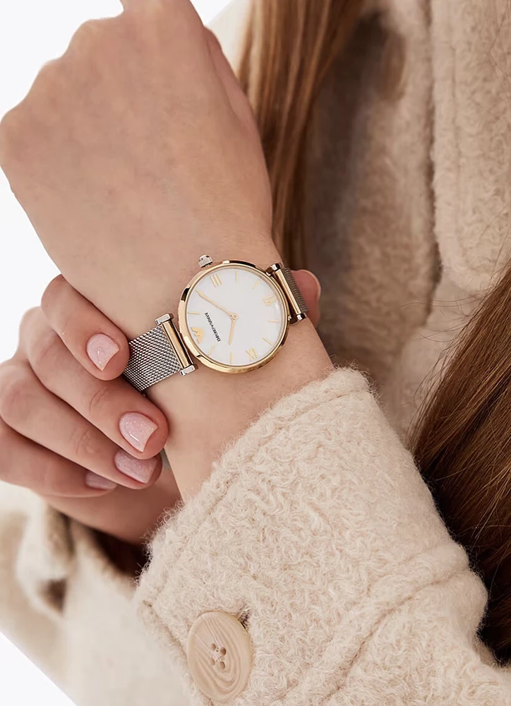 Moteriškas laikrodis EMPORIO ARMANI AR2068 + BOX