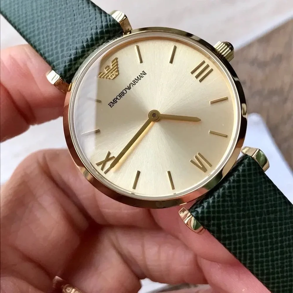 Moteriškas laikrodis EMPORIO ARMANI Retro AR1726 + BOX