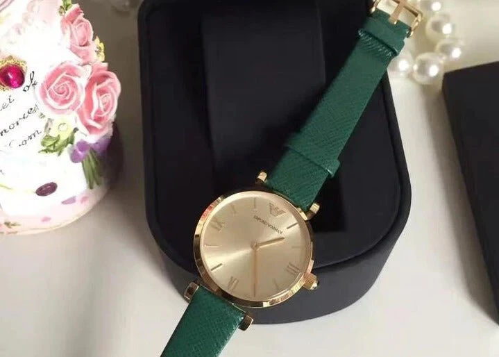 Moteriškas laikrodis EMPORIO ARMANI Retro AR1726 + BOX