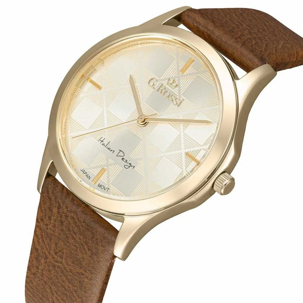 Moteriškas laikrodis G. ROSSI - G.R10513A-4B2 (zg715k) + BOX