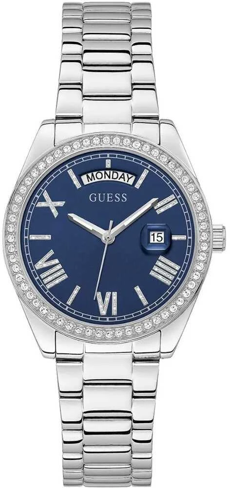 Moteriškas laikrodis GUESS GW0307L1 LUNA + BOX (zu509a)
