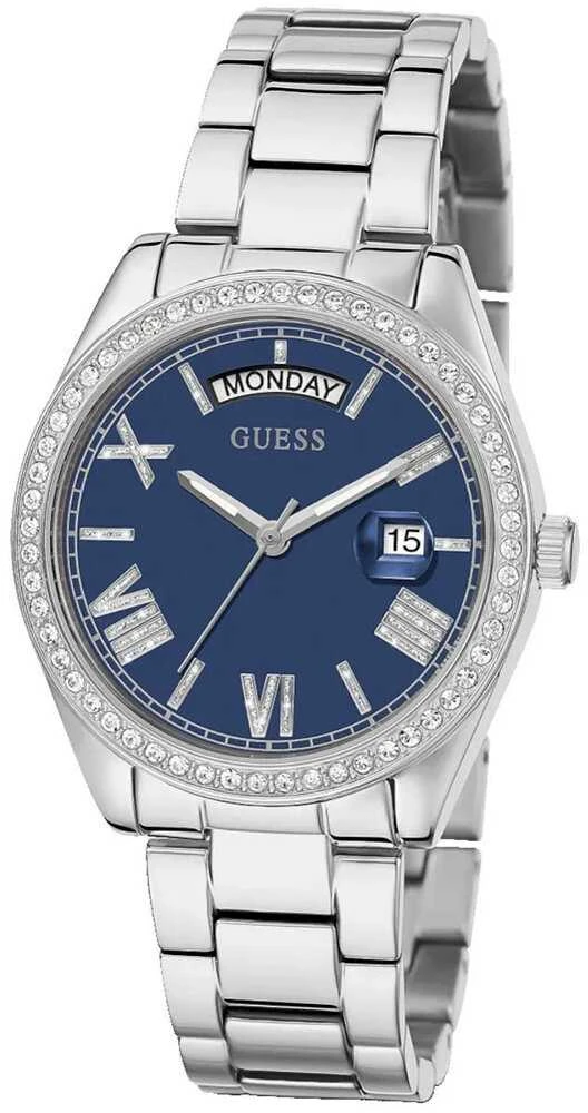 Moteriškas laikrodis GUESS GW0307L1 LUNA + BOX (zu509a)