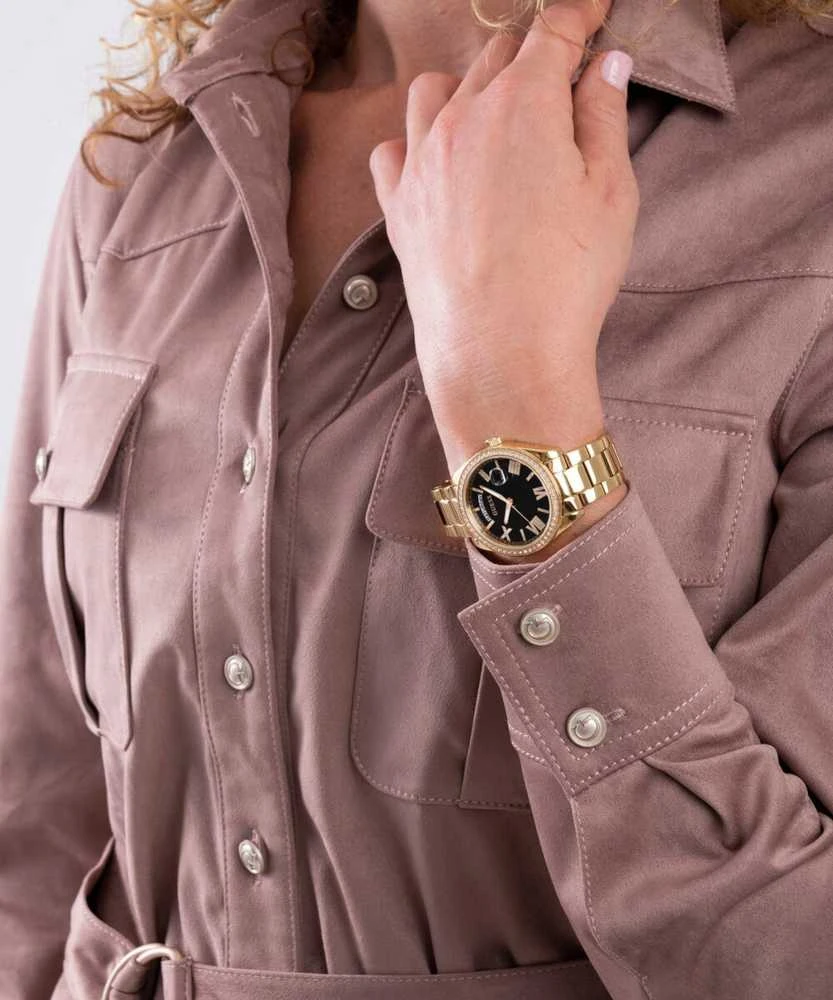 Moteriškas laikrodis GUESS GW0307L2 LUNA + BOX (zu509d)